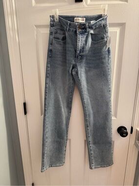 Dynamic Denim Light Wash Straight Jeans, NWT, size:3
